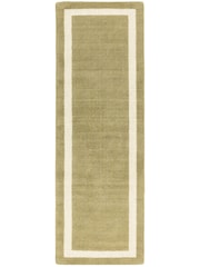 Asiatic Rugs Green Albi Border Runner - Image 2 of 6