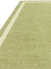 Asiatic Rugs Green Albi Border Runner - Image 3 of 6