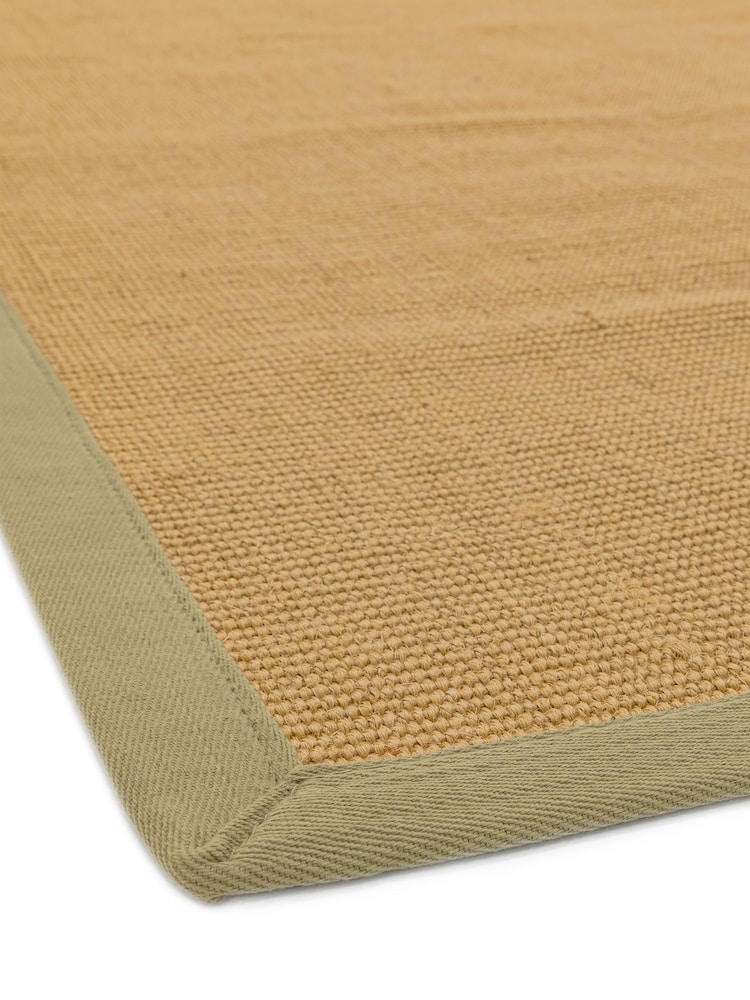 Asiatic Rugs Linen Sage Green Sisal Rug - Image 2 of 4