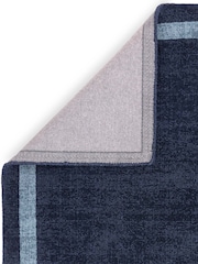 Asiatic Rugs Navy Albi Border Runner - Image 5 of 6