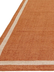 Asiatic Rugs Orange Albi Border Runner - Image 3 of 6