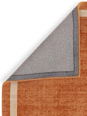 Asiatic Rugs Orange Albi Border Runner - Image 5 of 6