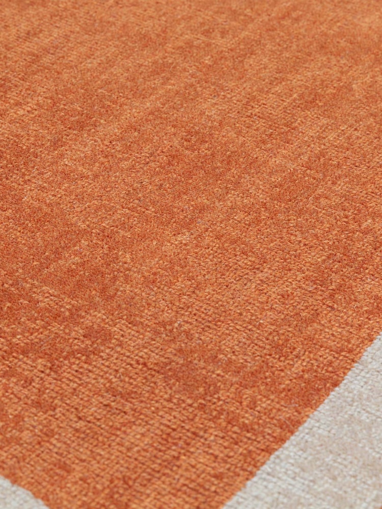 Asiatic Rugs Orange Albi Border Runner - Image 6 of 6