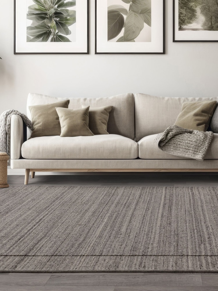 Asiatic Rugs Charcoal Larson Rug - Image 1 of 5