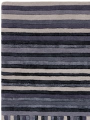 Asiatic Rugs Indigo Blue Matrix Network Rug - Image 4 of 6