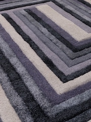 Asiatic Rugs Indigo Blue Matrix Network Rug - Image 6 of 6