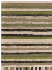 Asiatic Rugs Forest Green Matrix Network Rug - Image 4 of 6