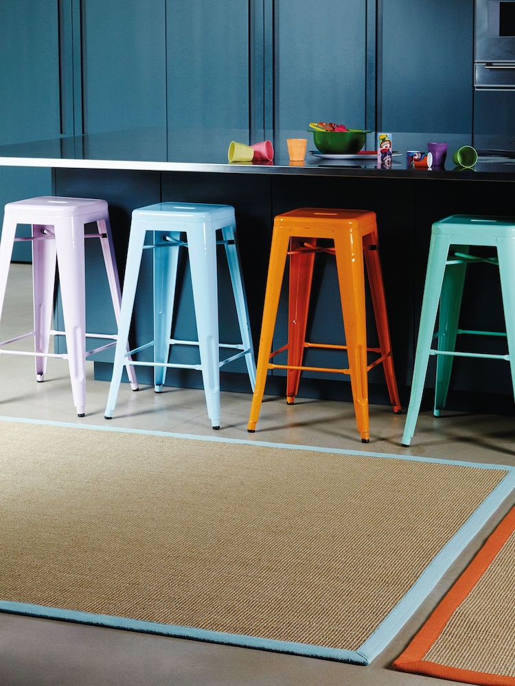Asiatic Rugs Linen Aqua Sisal Rug - Image 1 of 5