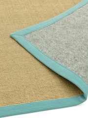 Asiatic Rugs Linen Aqua Sisal Rug - Image 4 of 5