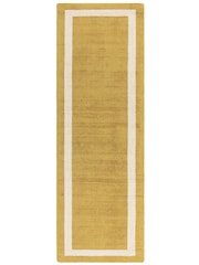 Asiatic Rugs Ochre Albi Border Runner - Image 2 of 6
