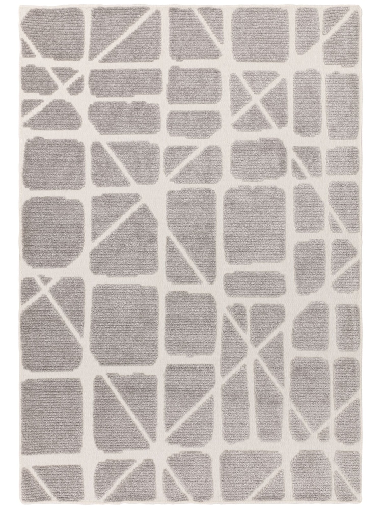 Asiatic Rugs Grey Freja Washable Rug - Image 2 of 6