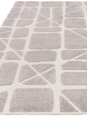 Asiatic Rugs Grey Freja Washable Rug - Image 3 of 6