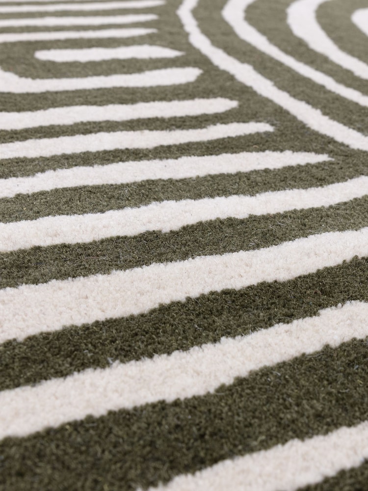 Asiatic Rugs Green Reef Curve Rug - Image 7 of 7 Asiatic Rugs Green Reef Curve Rug - Image 7 of 7
