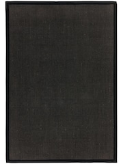 Asiatic Rugs Black Sisal Rug - Image 2 of 6