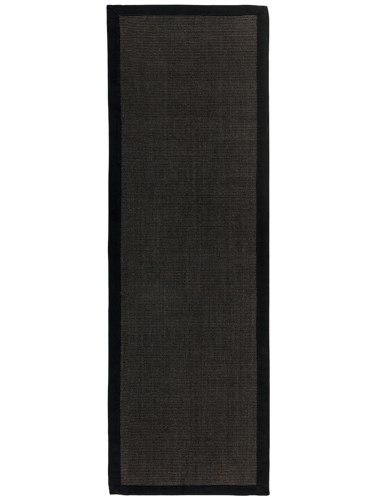 Asiatic Rugs Black Sisal Rug - Image 3 of 6
