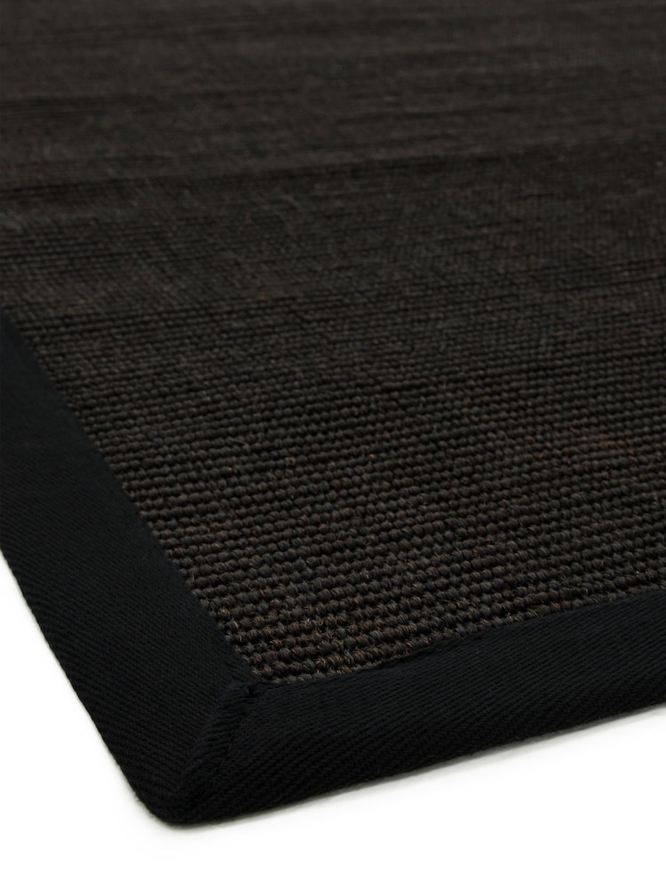 Asiatic Rugs Black Sisal Rug - Image 7 of 7