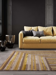Asiatic Rugs Gold Matrix Network Rug - Image 1 of 6