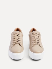 Linzi Natural Twyla Platform Trainers - Image 4 of 5