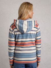 Weird Fish Cream Lana Printed Microfleece Pop Over Fleece - Image 2 of 8