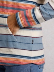 Weird Fish Cream Lana Printed Microfleece Pop Over Fleece - Image 6 of 8