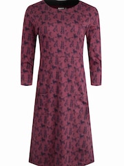 Weird Fish Moondust Eco Printed Jersey Dress - Image 4 of 5