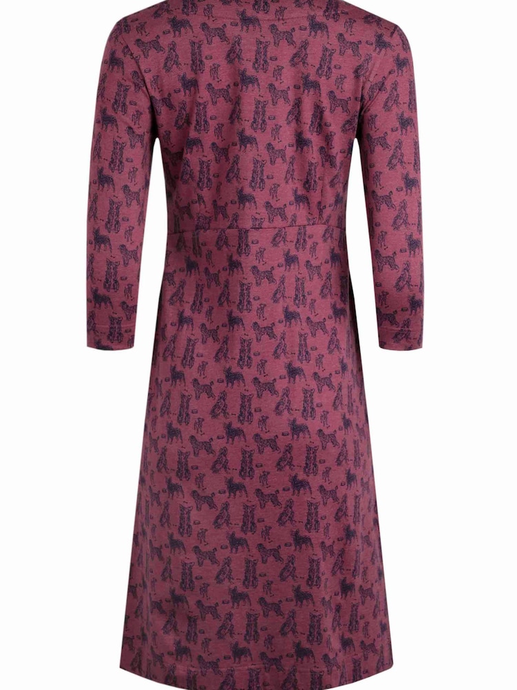 Weird Fish Moondust Eco Printed Jersey Dress - Image 5 of 5