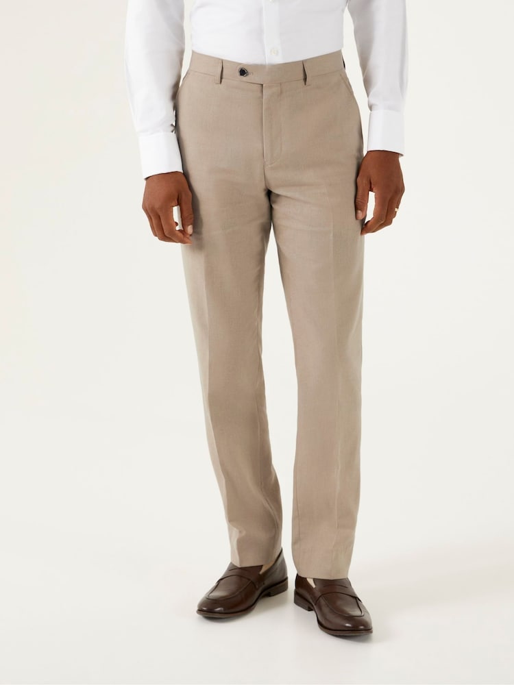 Skopes Tuscany Linen Blend Suit: Tailored Trousers - Изображение 1 из 4