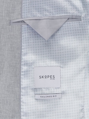 Skopes v lepo prilegajočem se kroju; lepo ukrojen Fit Tuscany perilo; platnen Blend moška obleka: jakna; suknjič - Slika 3 iz 4