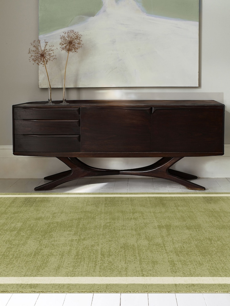 Asiatic Rugs Green Albi Border Rug - Image 1 of 6