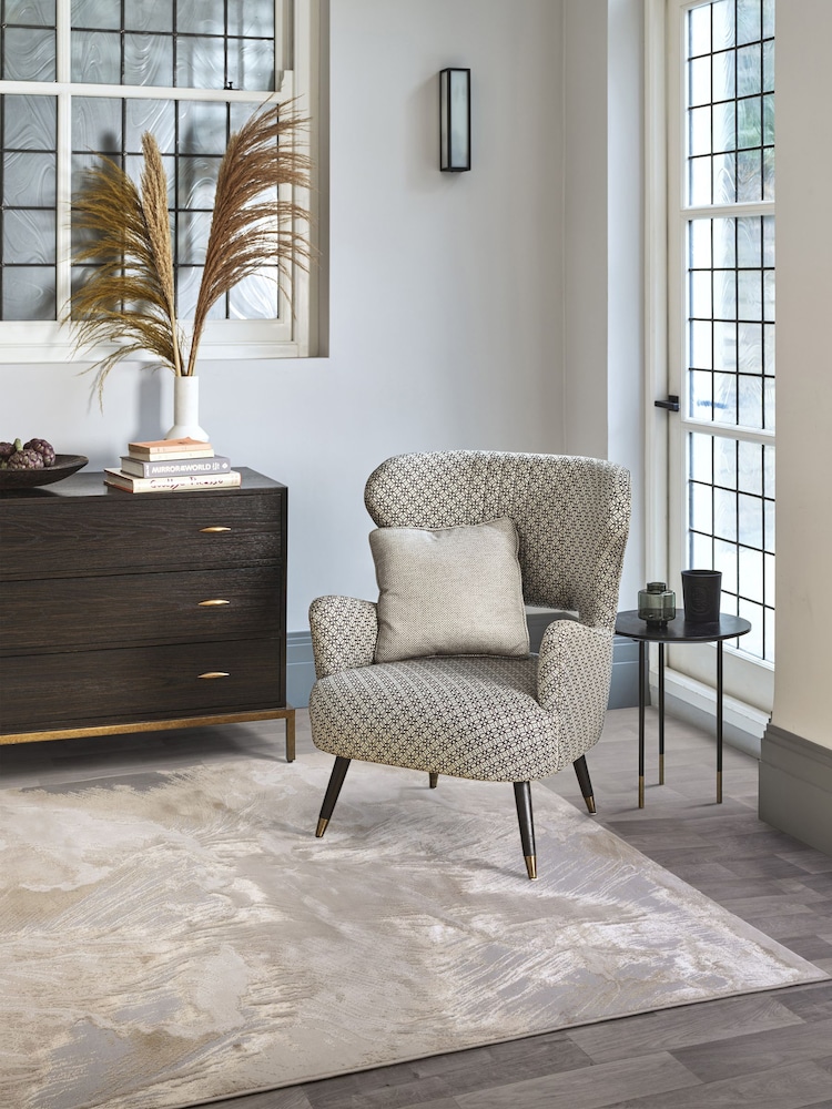 Asiatic Rugs Silver Aurora Cliff Rug - Image 1 of 6