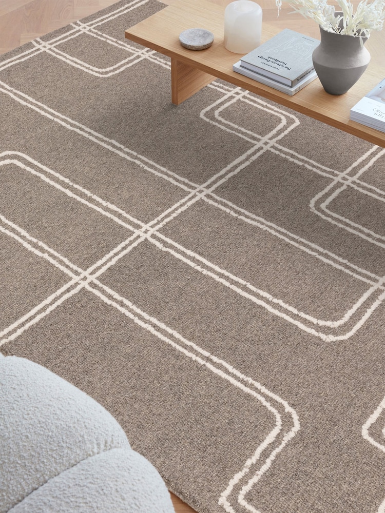 Asiatic Rugs Grey Ada Rug - Image 1 of 6