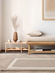Asiatic Rugs Sand Albi Border Rug - Image 1 of 5