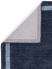 Asiatic Rugs Navy Albi Border Rug - Image 5 of 6