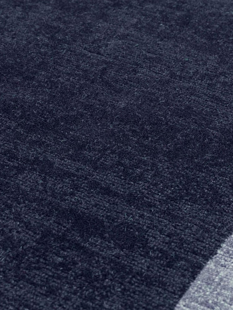 Asiatic Rugs Navy Albi Border Rug - Image 6 of 6