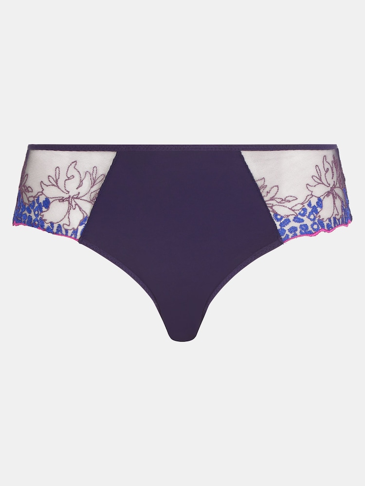 Chantelle Blue Spice Embroidered Shorty Briefs - Image 4 of 4