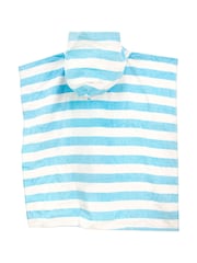 Harry Bear Blue Dinosaur 100% Cotton Hooded Towel Poncho - Image 4 of 5