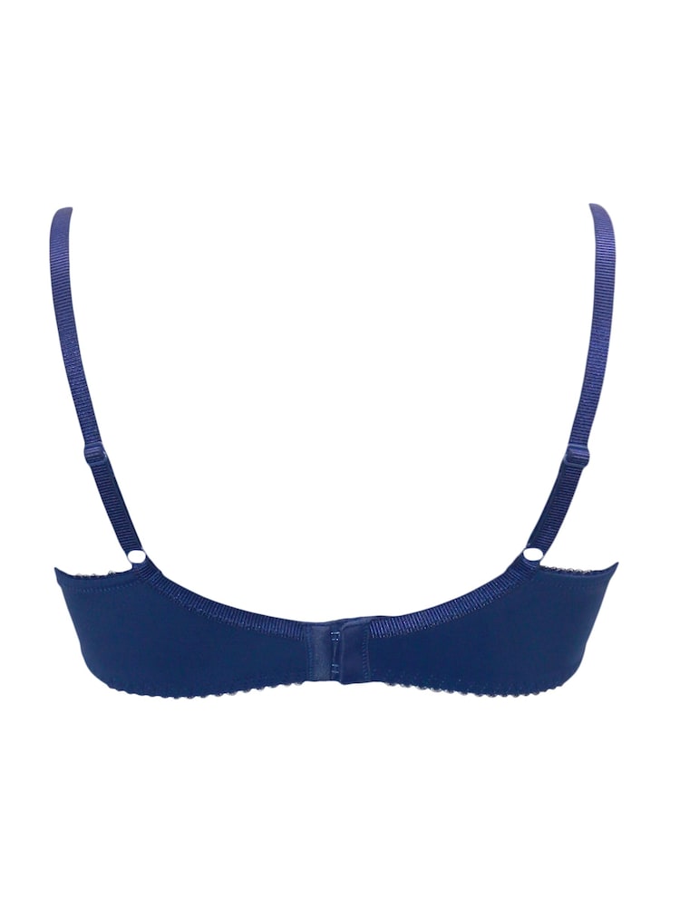 Pour Moi Blue Swoon Underwired Bra - Image 4 of 4