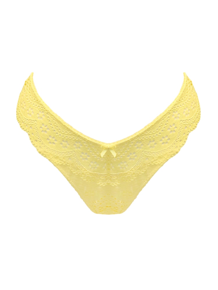 Geel - Pour Moi Swoon Thongs - Image 3 of 4