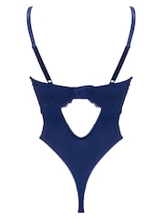 Blauw - Pour Moi Swoon Padded Plunge Body - Image 4 of 4