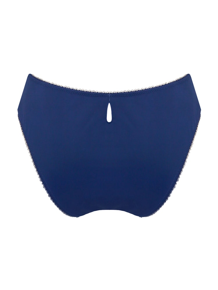 Pour Moi Blue Swoon High Waist Briefs - Image 4 of 4