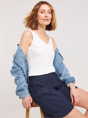 JD Williams Blue Utility Bermuda Shorts - Image 3 of 4