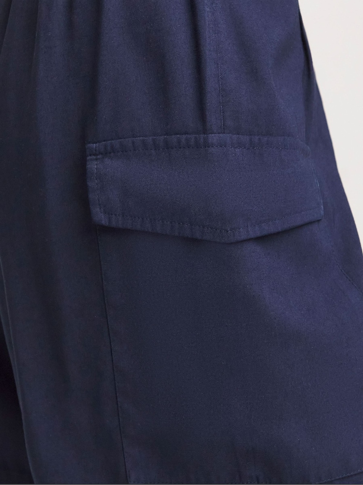 JD Williams Blue Utility Bermuda Shorts - Image 4 of 4 JD Williams Blue Utility Bermuda Shorts - Image 4 of 4