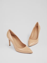 LK Bennett Beige Tilly Pointed Ballerina Flats - Image 2 of 3