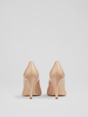 LK Bennett Beige Tilly Pointed Ballerina Flats - Image 3 of 3