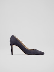 LK Bennett Floret Nappa Leather Pointed Toe Courts - صورة 1 من 2