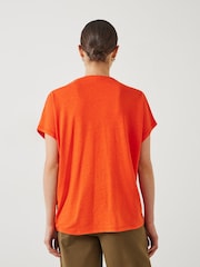 Hush Red Danny Deep V-Neck T-Shirt - Image 3 of 5