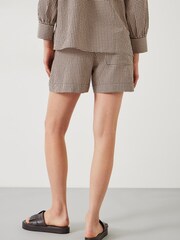 Hush Brown Margot Boxer Shorts - Image 5 of 7