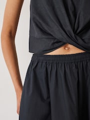 Hush Black Maggie Twist Front Tank Top - Image 4 of 5