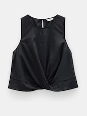Hush Black Maggie Twist Front Tank Top - Image 5 of 5