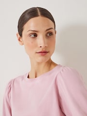 Rose - Hush Emily Manche bouffante 100% coton en jersey - Image 3 of 3